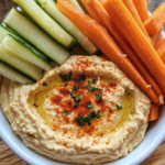 Hummus with Veggie Sticks