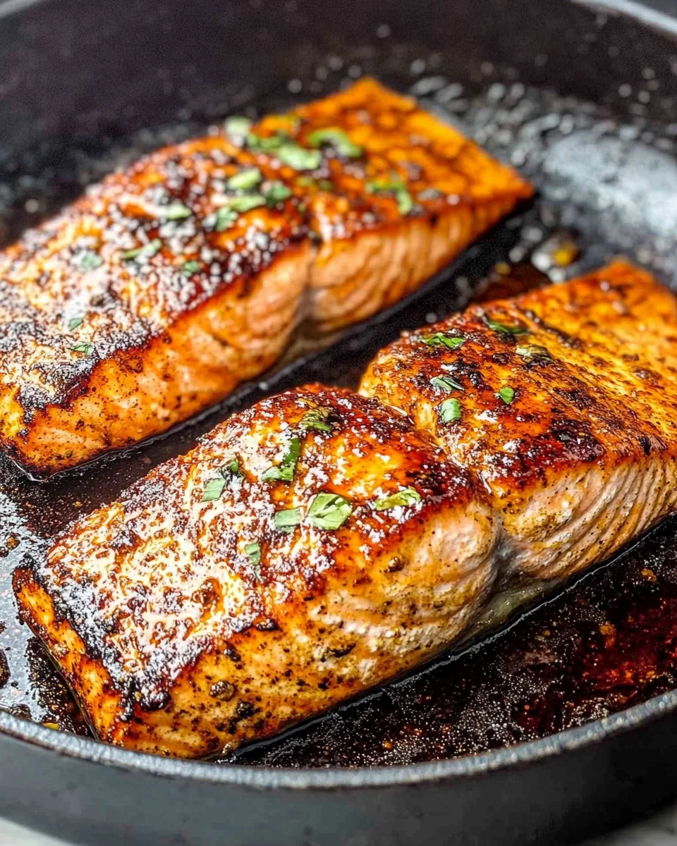 Cajun Honey Butter Grilled Salmon