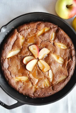 Caramel Apple Cookie Skillet