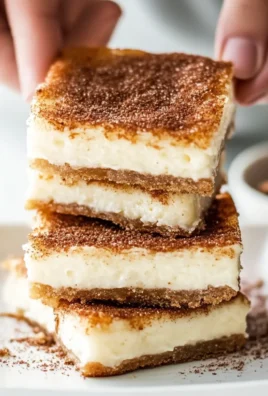 Churro Cheesecake Bars