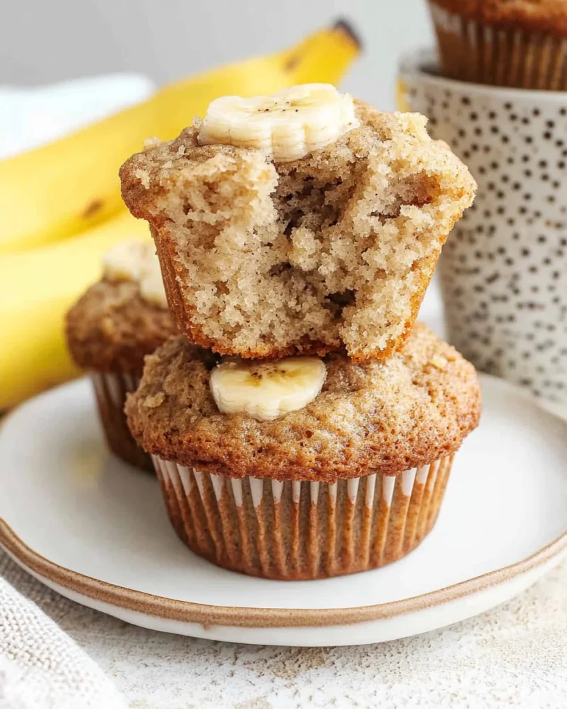 Coffee Cake Banana Bread Muffins
