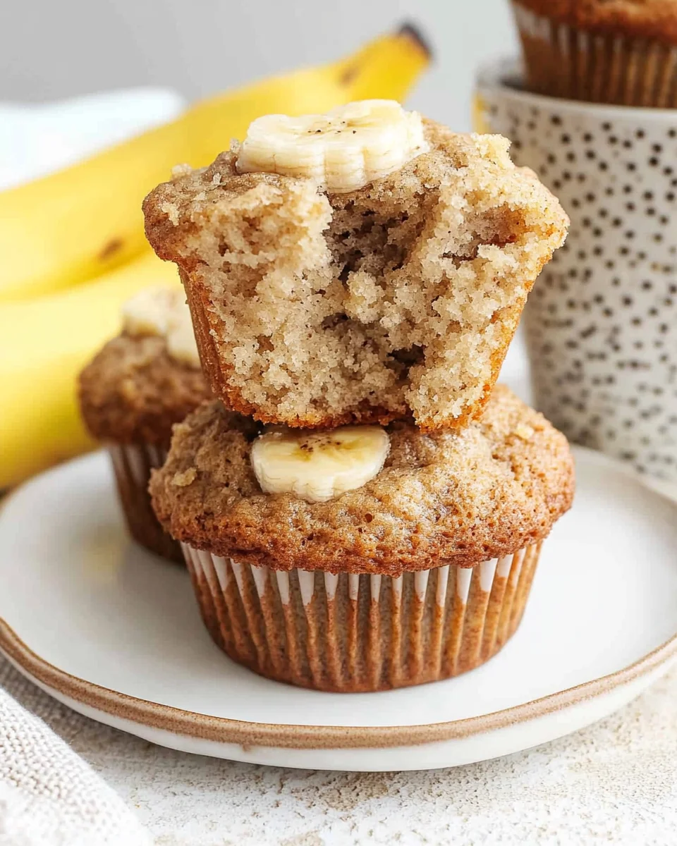 Coffee Cake Banana Bread Muffins