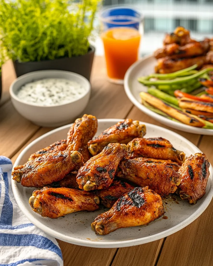 Crispy Grilled Chicken Wings