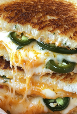 Jalapeño Popper Grilled Cheese