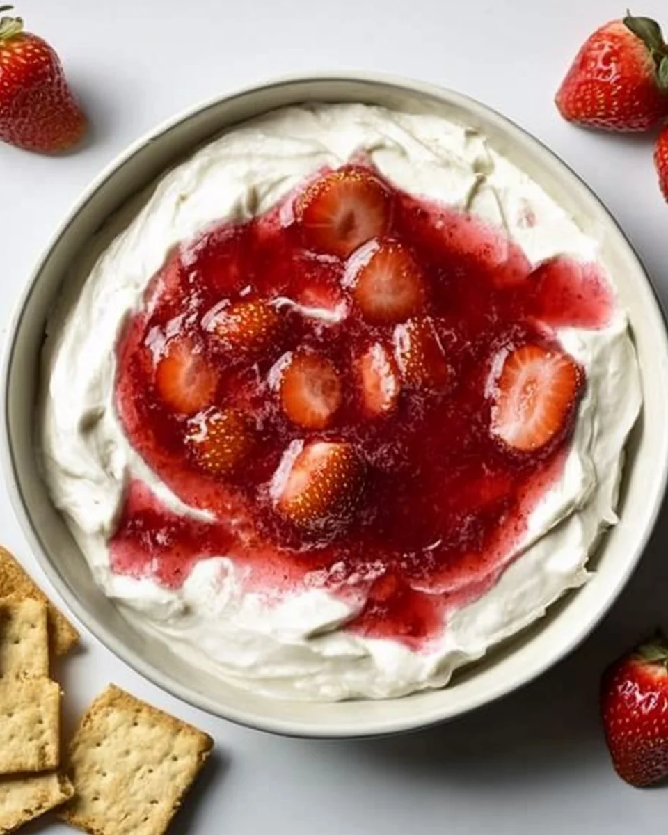 Strawberry Cheesecake Dip
