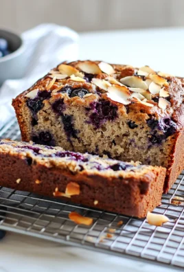 Toasted Coconut Blueberry Banana Bread