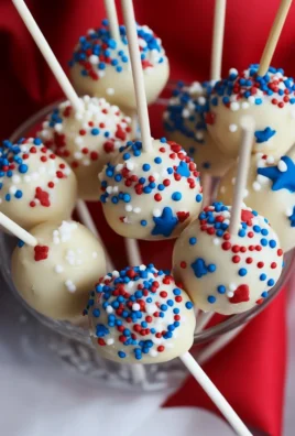 4th of July Cake pops