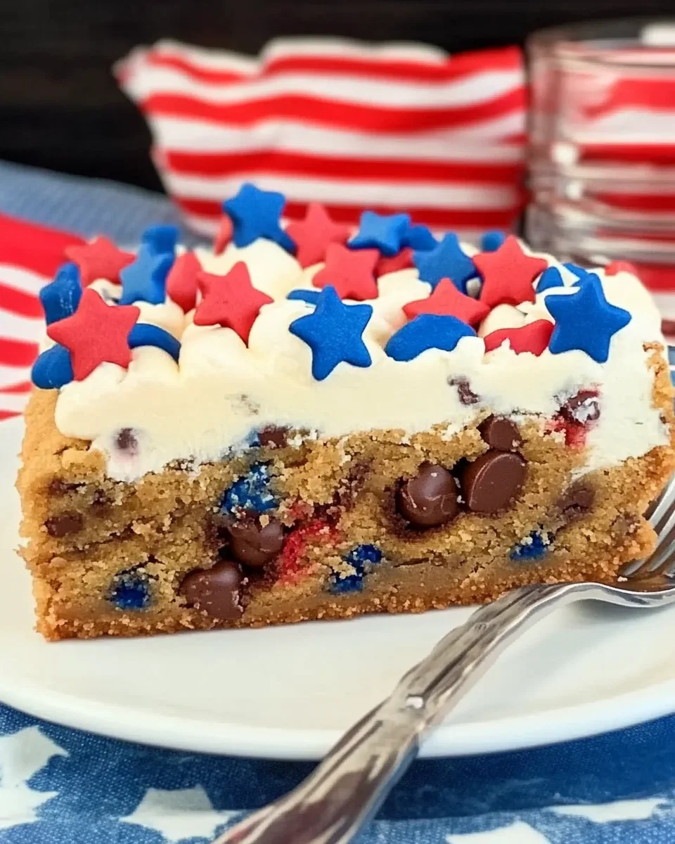 4th of July Cookie Cake
