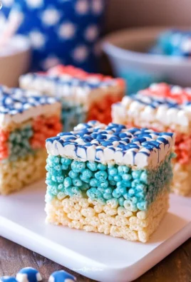 4th of July Rice Krispie Treats