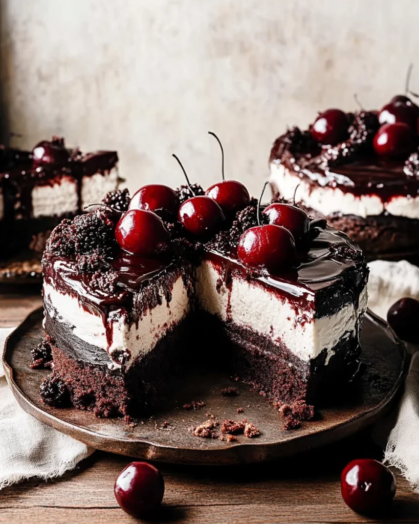 Black Forest Cheesecake Delight