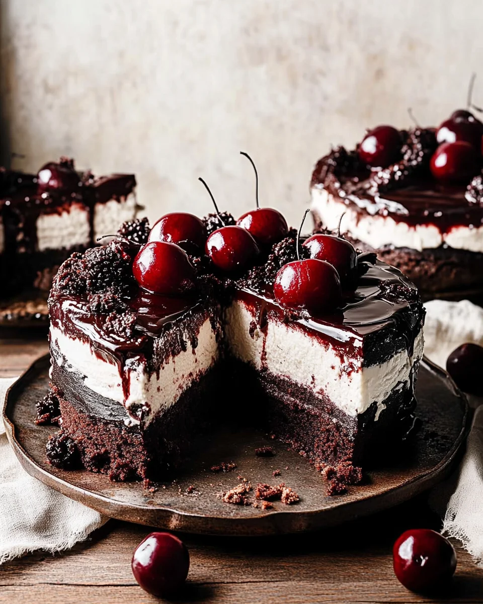 Black Forest Cheesecake Delight