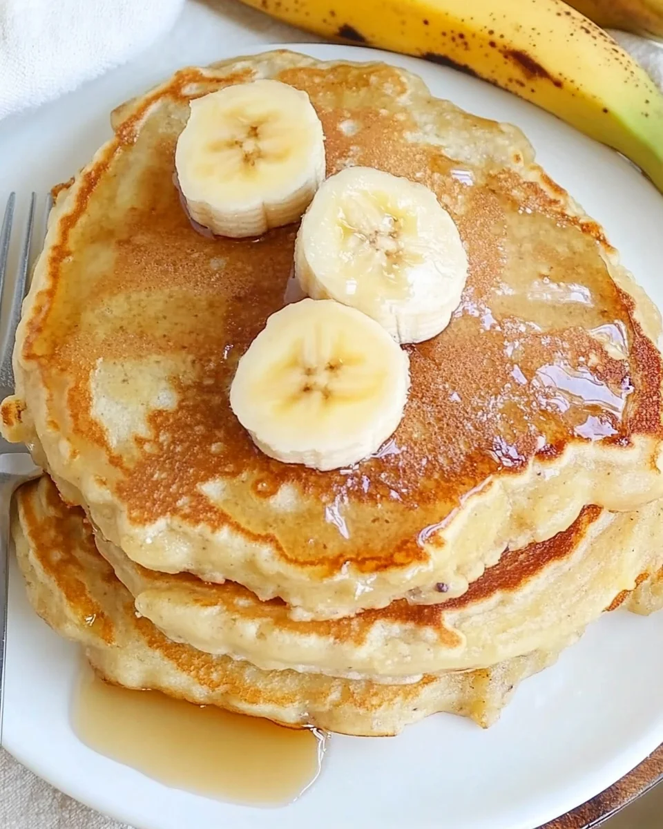Brown Sugar Banana Pancakes