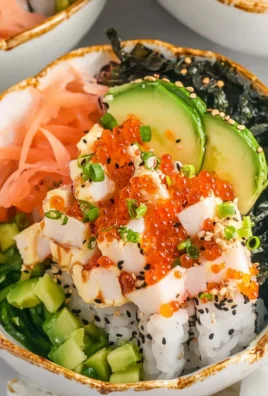 California Roll Sushi Bowls