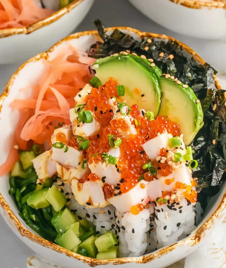California Roll Sushi Bowls