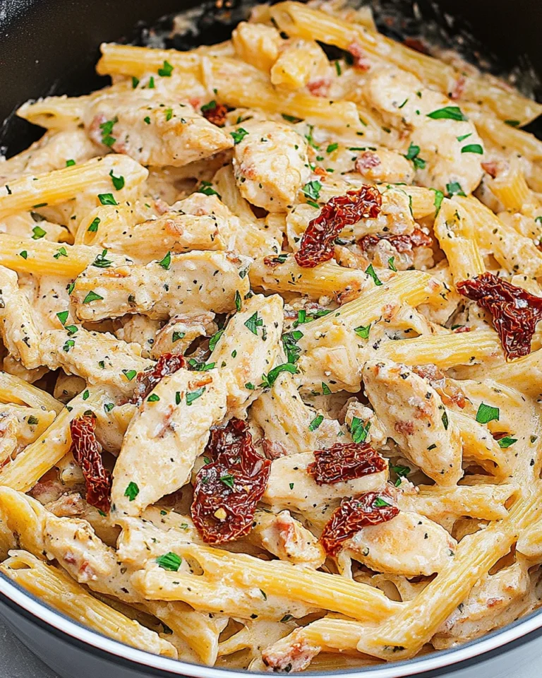 Creamy Sun-Dried Tomato Chicken Pasta