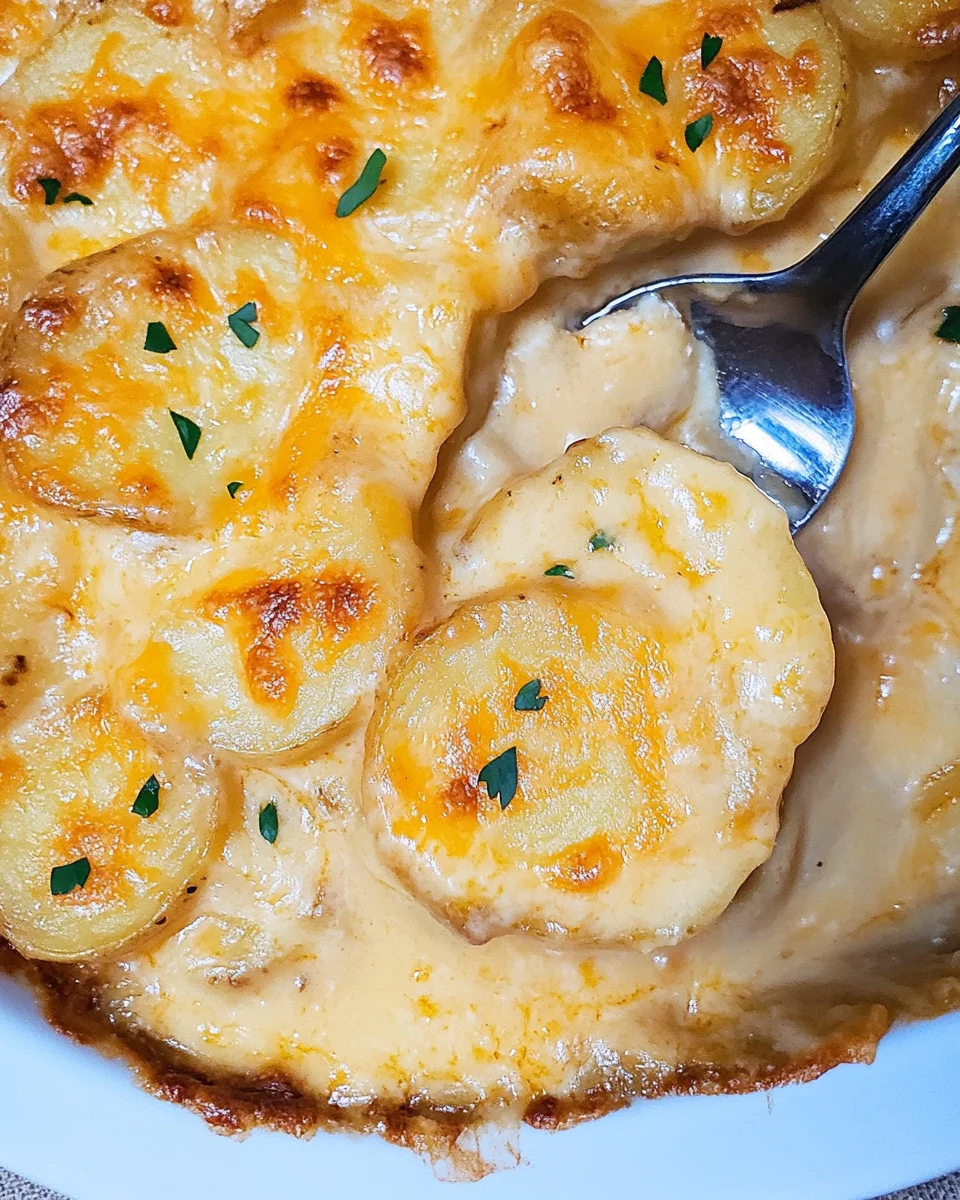 Easy Cheesy Scalloped Potatoes