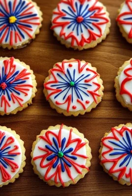 Fireworks Sugar Cookie Cake