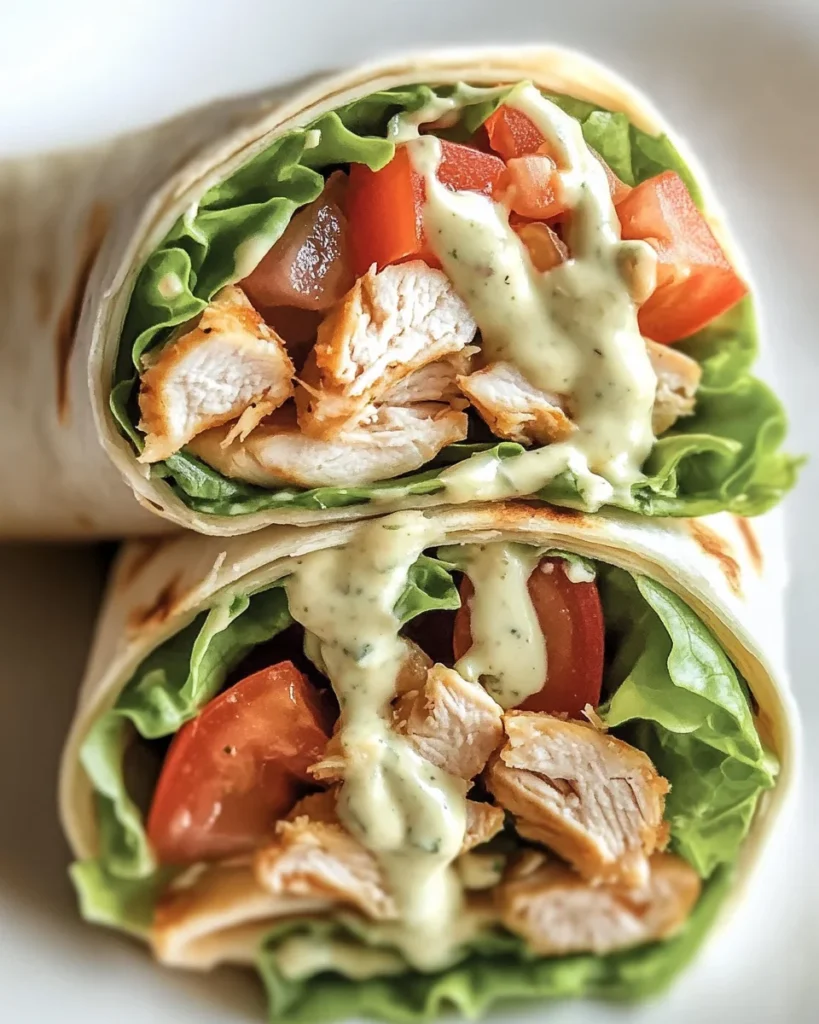 Flavorful Rotisserie Chicken Wraps