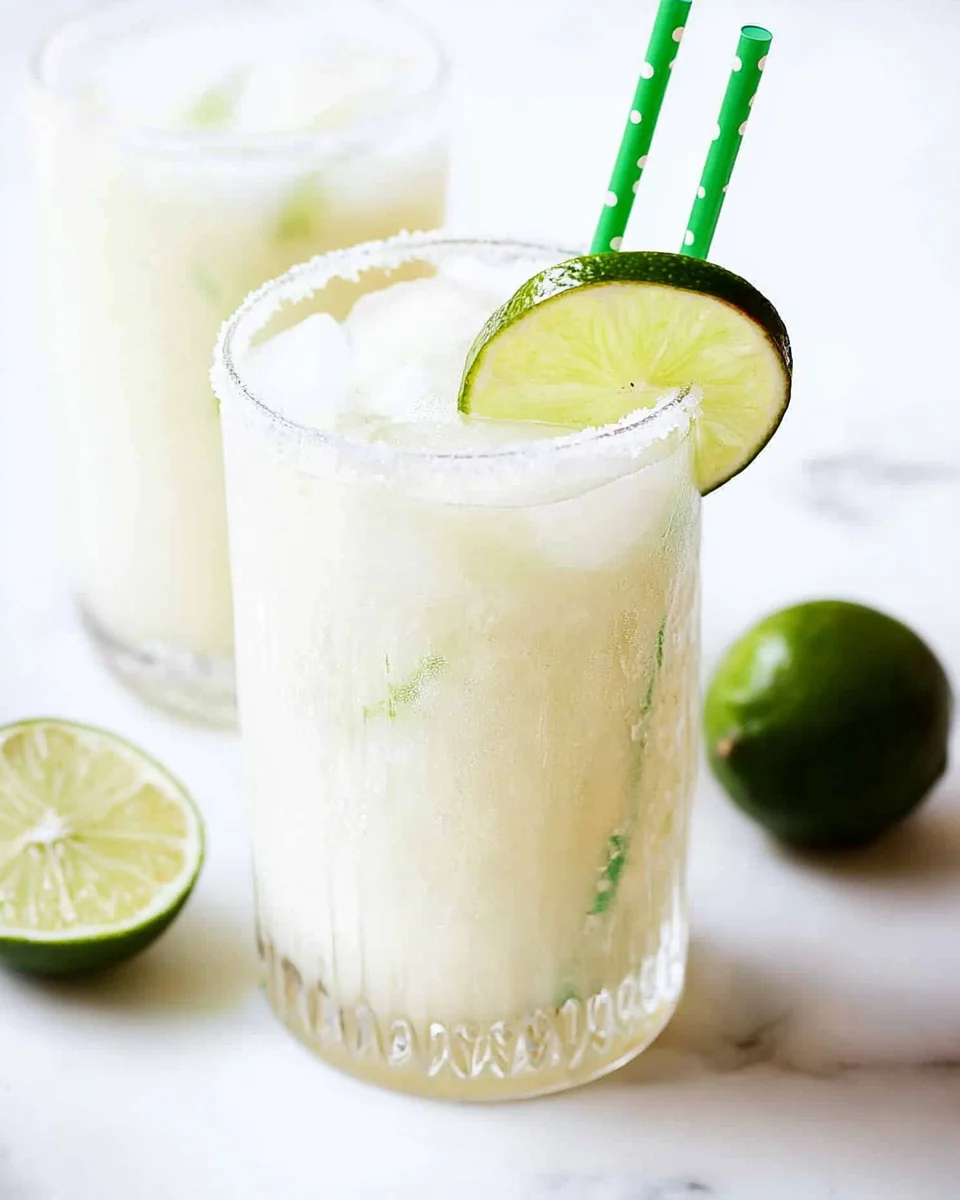 Frozen Limonada de Coco Colombian Lime and Coconut Drink Recipe