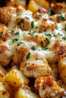 Garlic Parmesan Chicken and Potatoes (One-Pan Dinner)