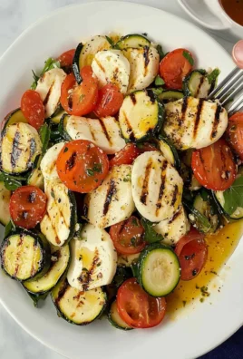 Grilled Zucchini Salad