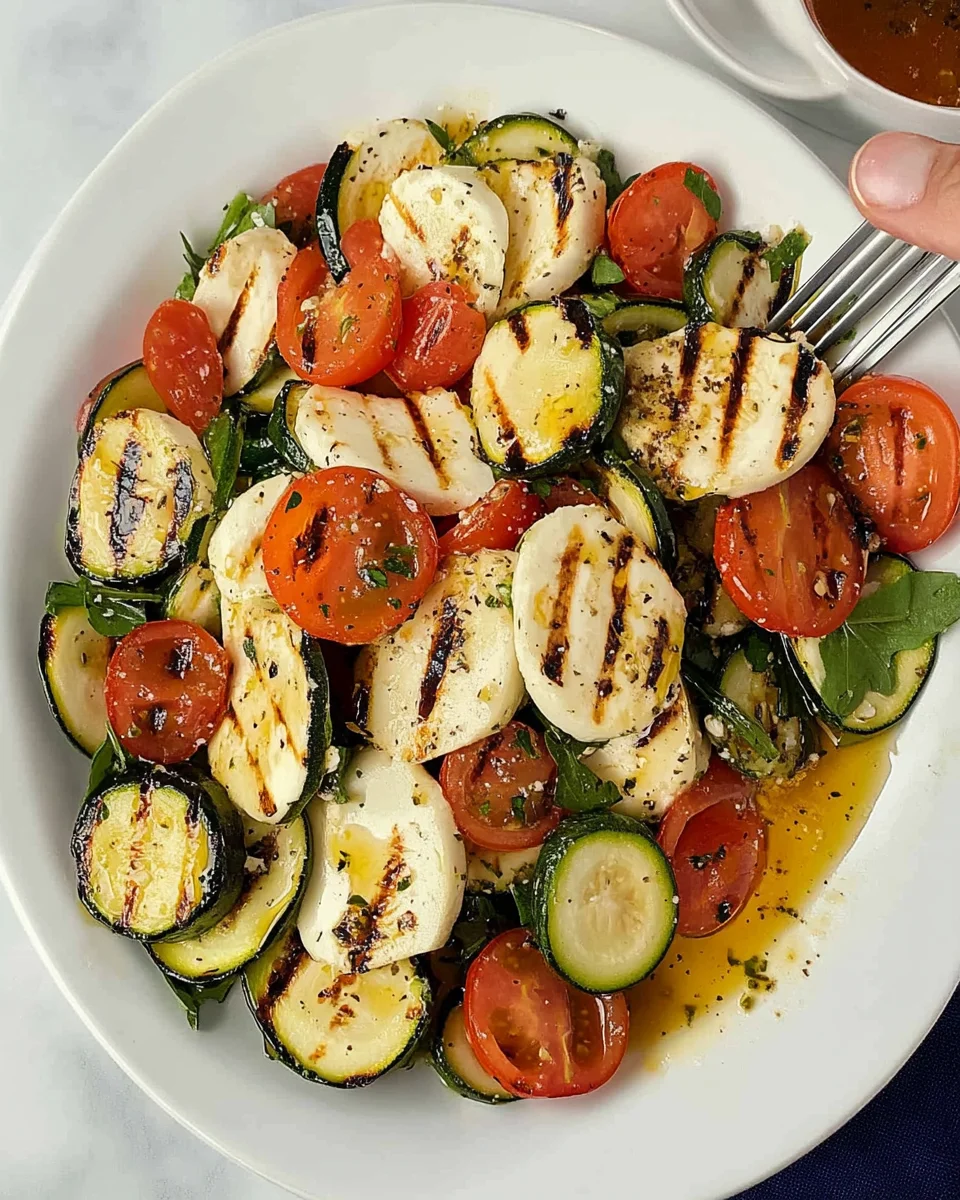Grilled Zucchini Salad