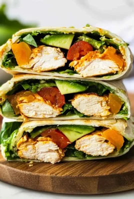 Healthy Chicken Avocado Wraps