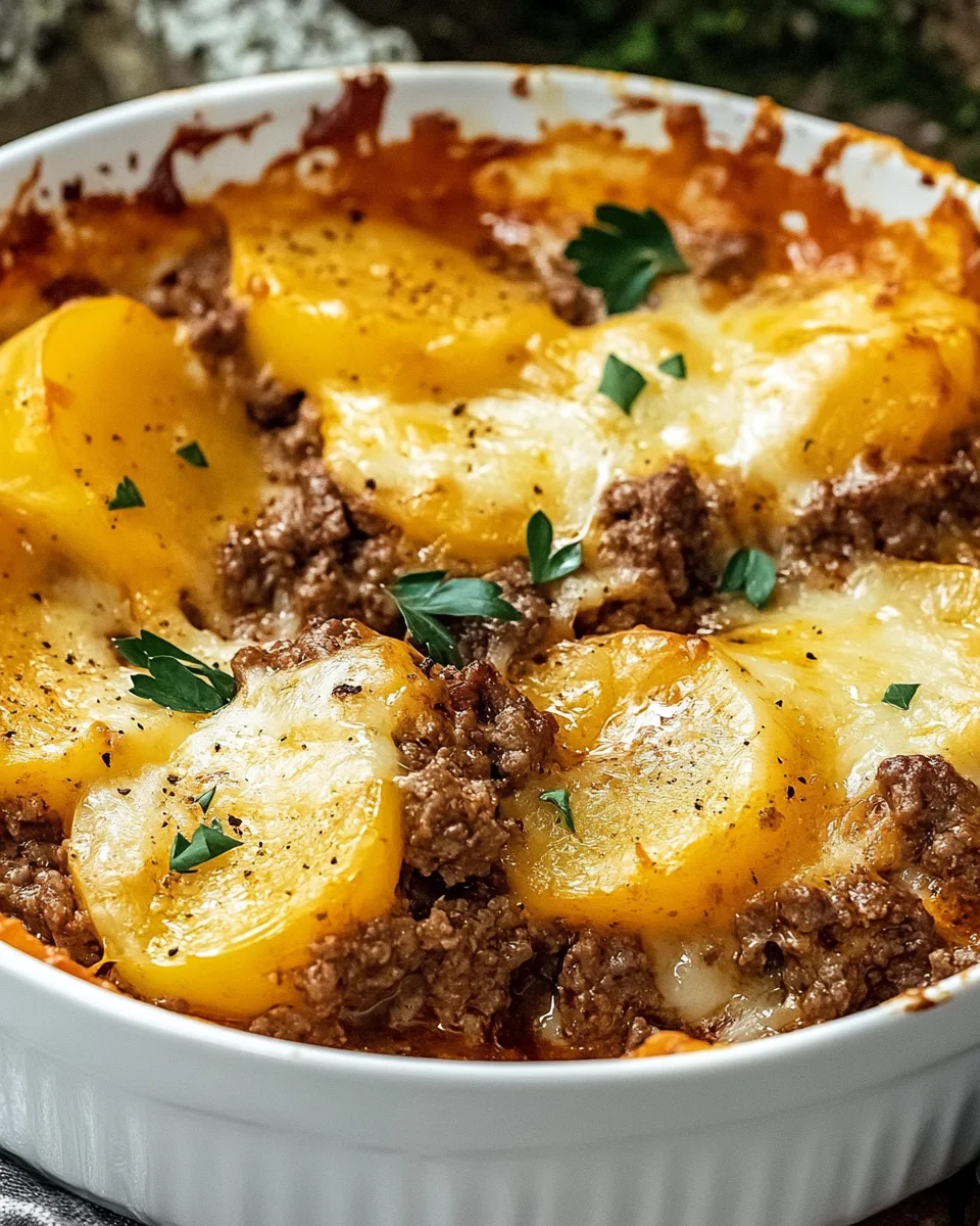 Hobo Casserole Ground Beef