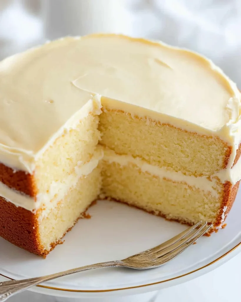 Homemade Vanilla Cake