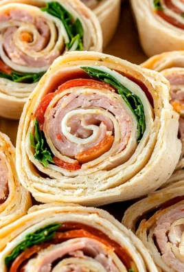 Italian Deli Pinwheel Sandwiches