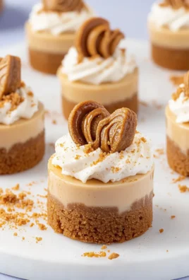 Mini Biscoff Cheesecakes