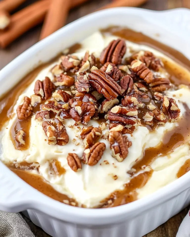 No Bake Pecan Pie Dip