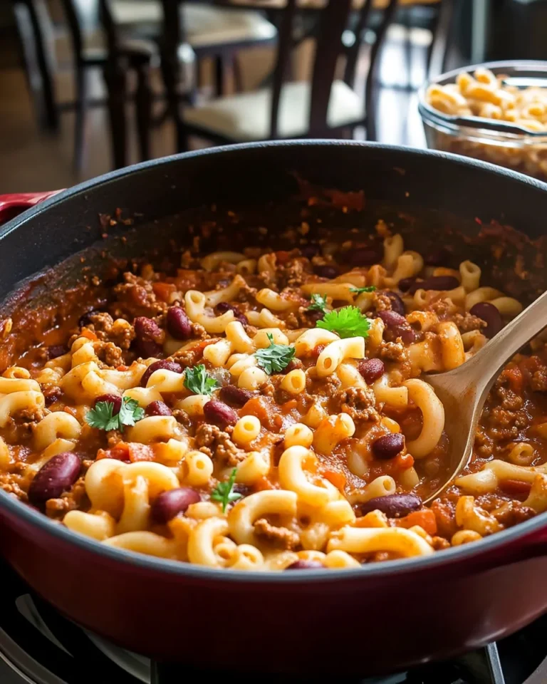 One Pot Chili Mac
