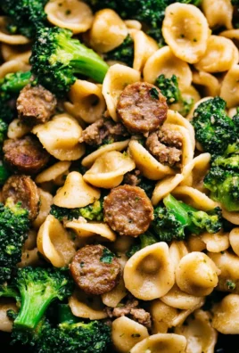 Orecchiette with Sausage and Broccoli