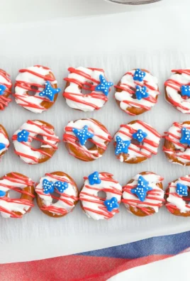 Patriotic Pretzels