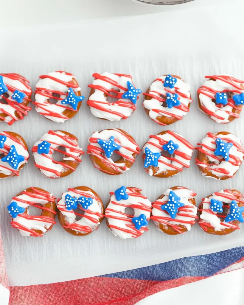 Patriotic Pretzels