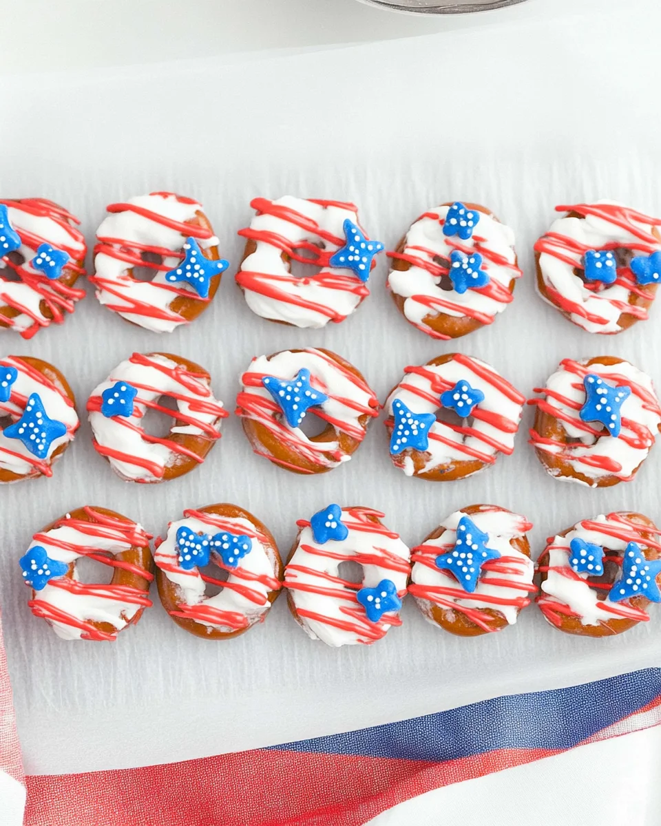 Patriotic Pretzels