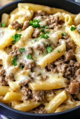 Philly Cheesesteak pasta