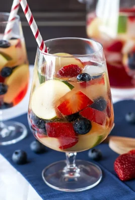 Red, White and Blue Sangria