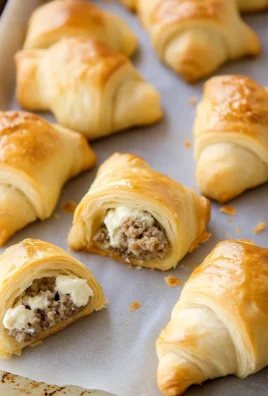 Sausage Cream Cheese Crescent Rolls