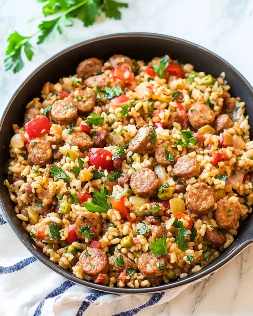 Sausage and Rice Casserole