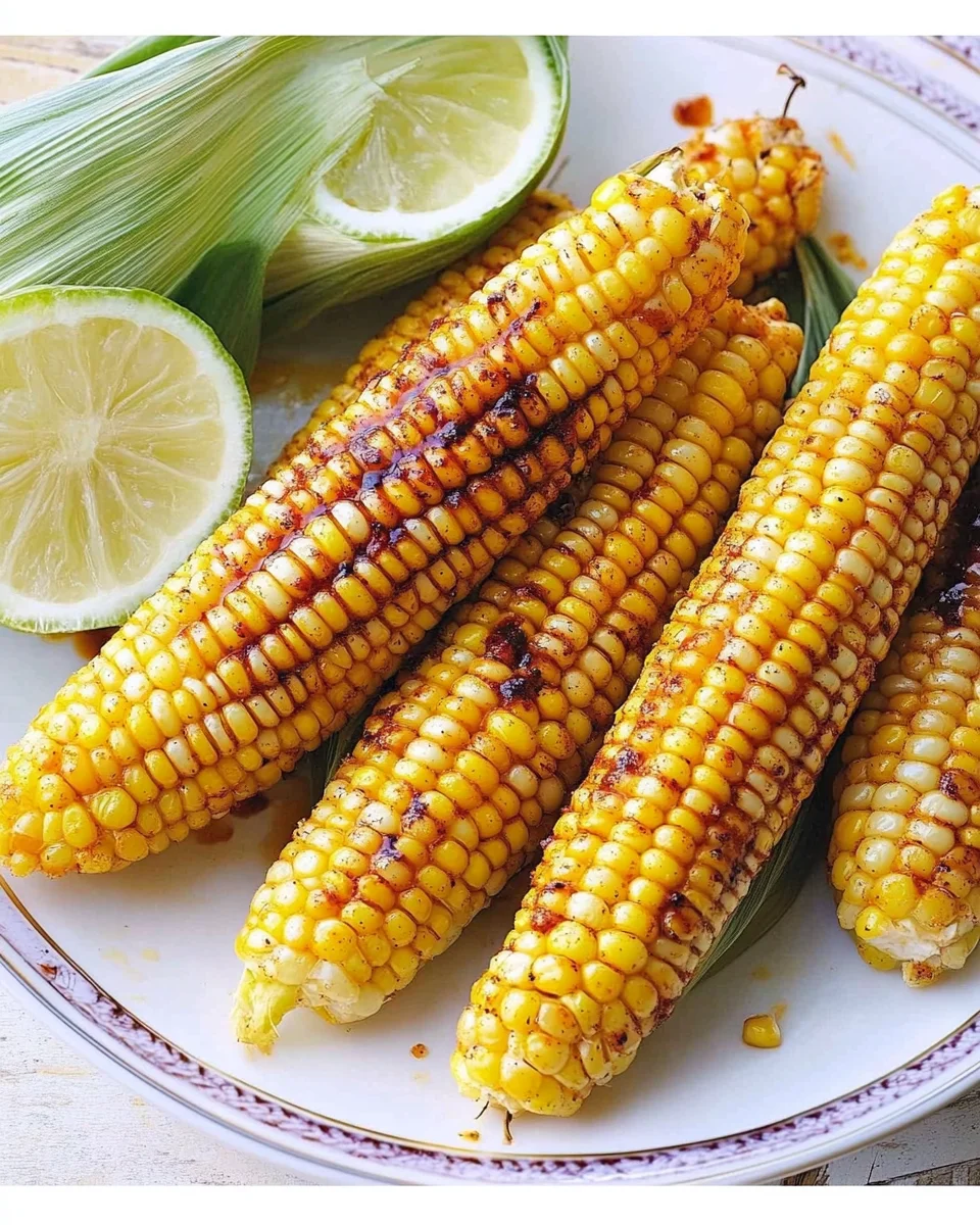 Smoky Barbecued Corn