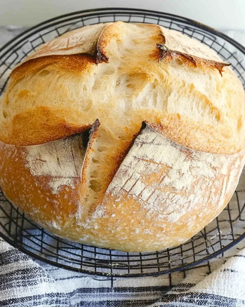Speedy Same Day Sourdough Bread