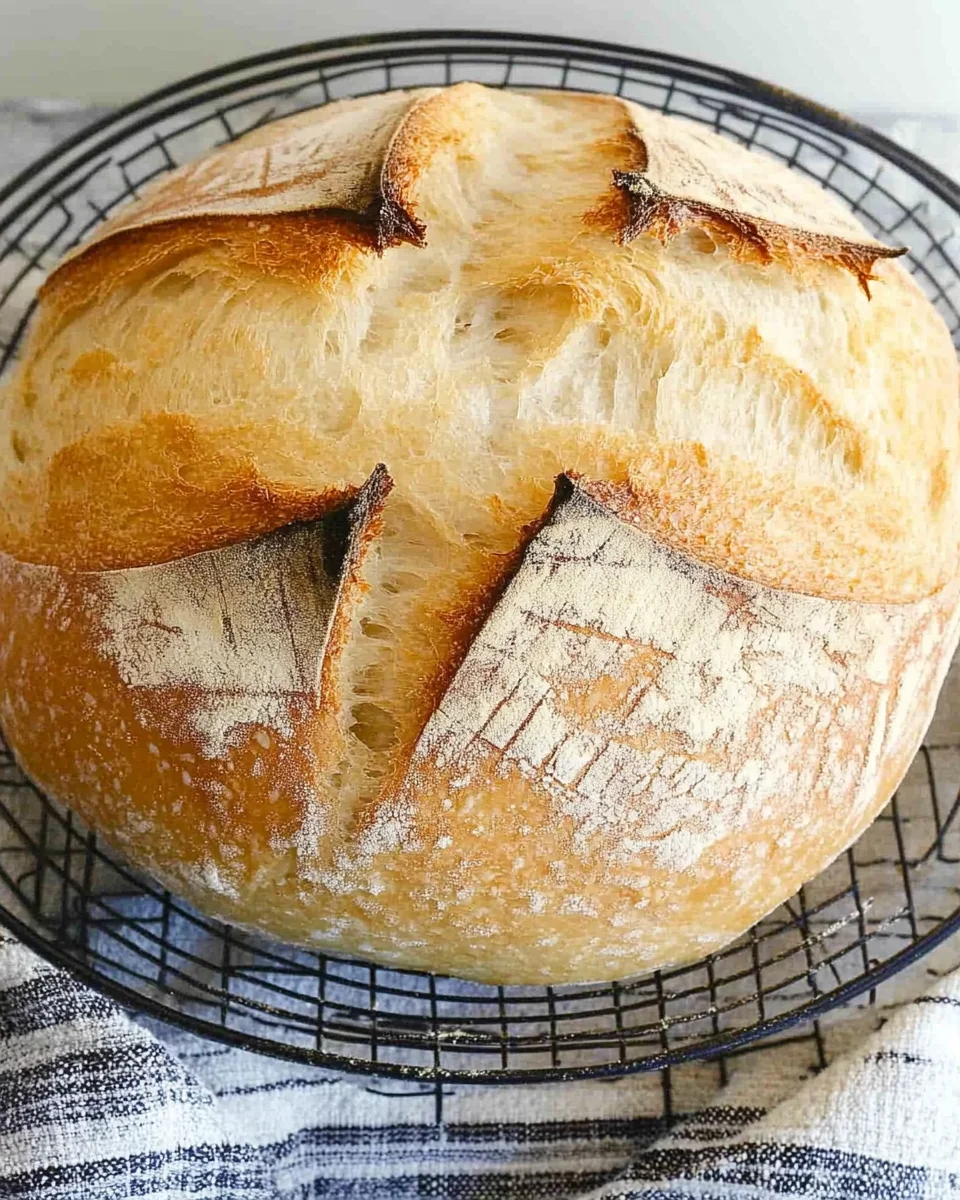 Speedy Same Day Sourdough Bread