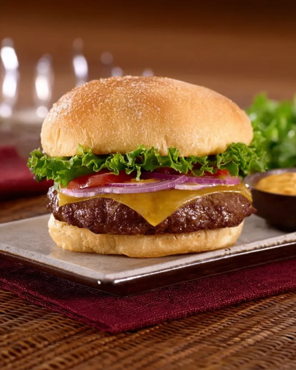 All American Cheese Burger