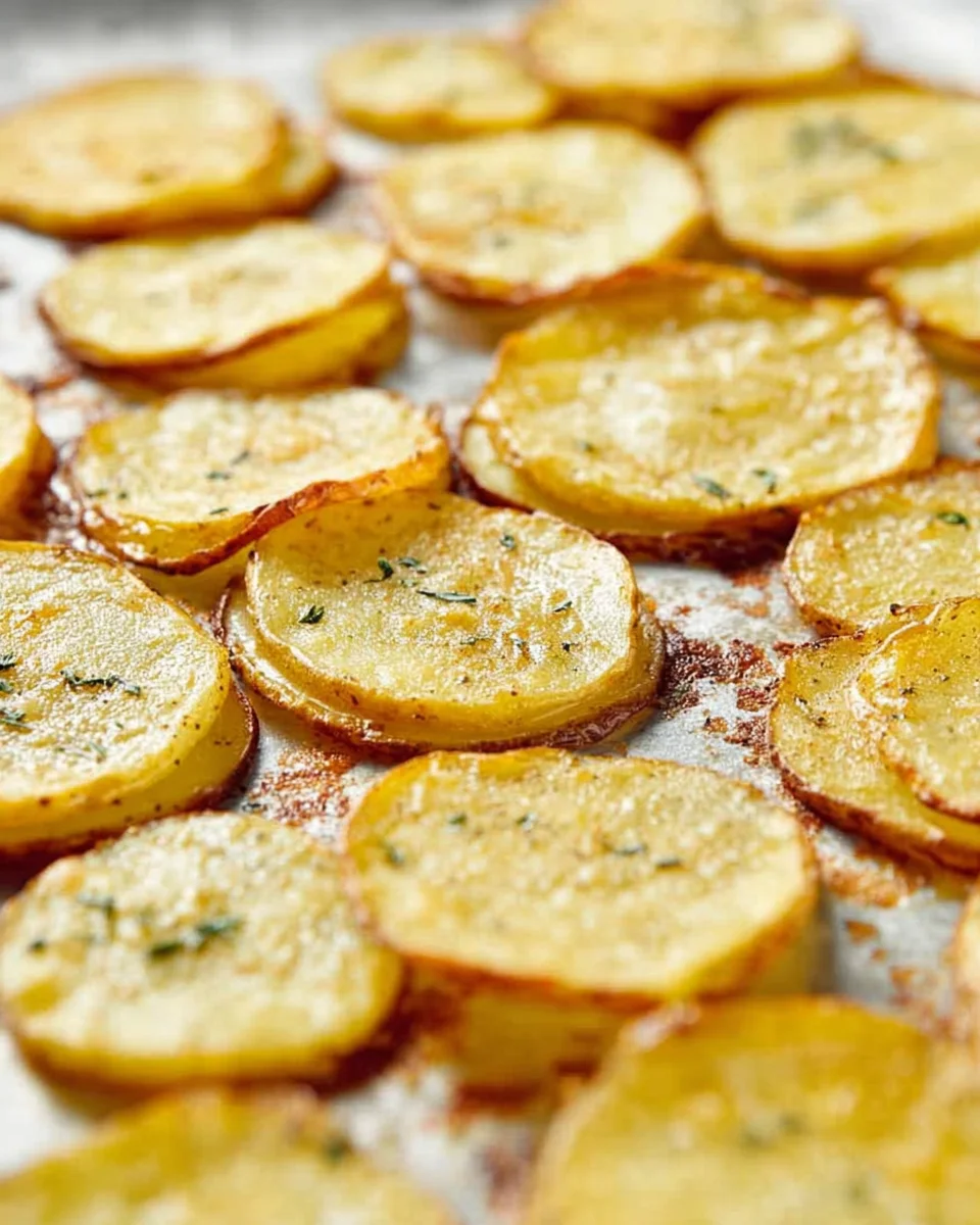 Baked Potato Slices