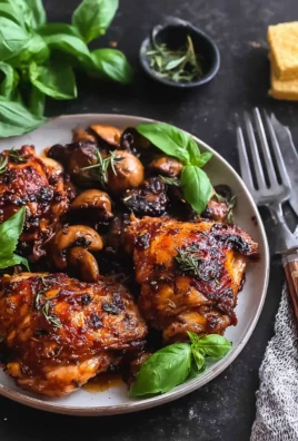 Balsamic Chicken Thighs