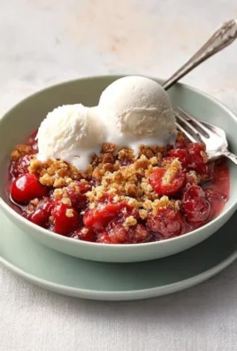 Cherry Crisp Recipe