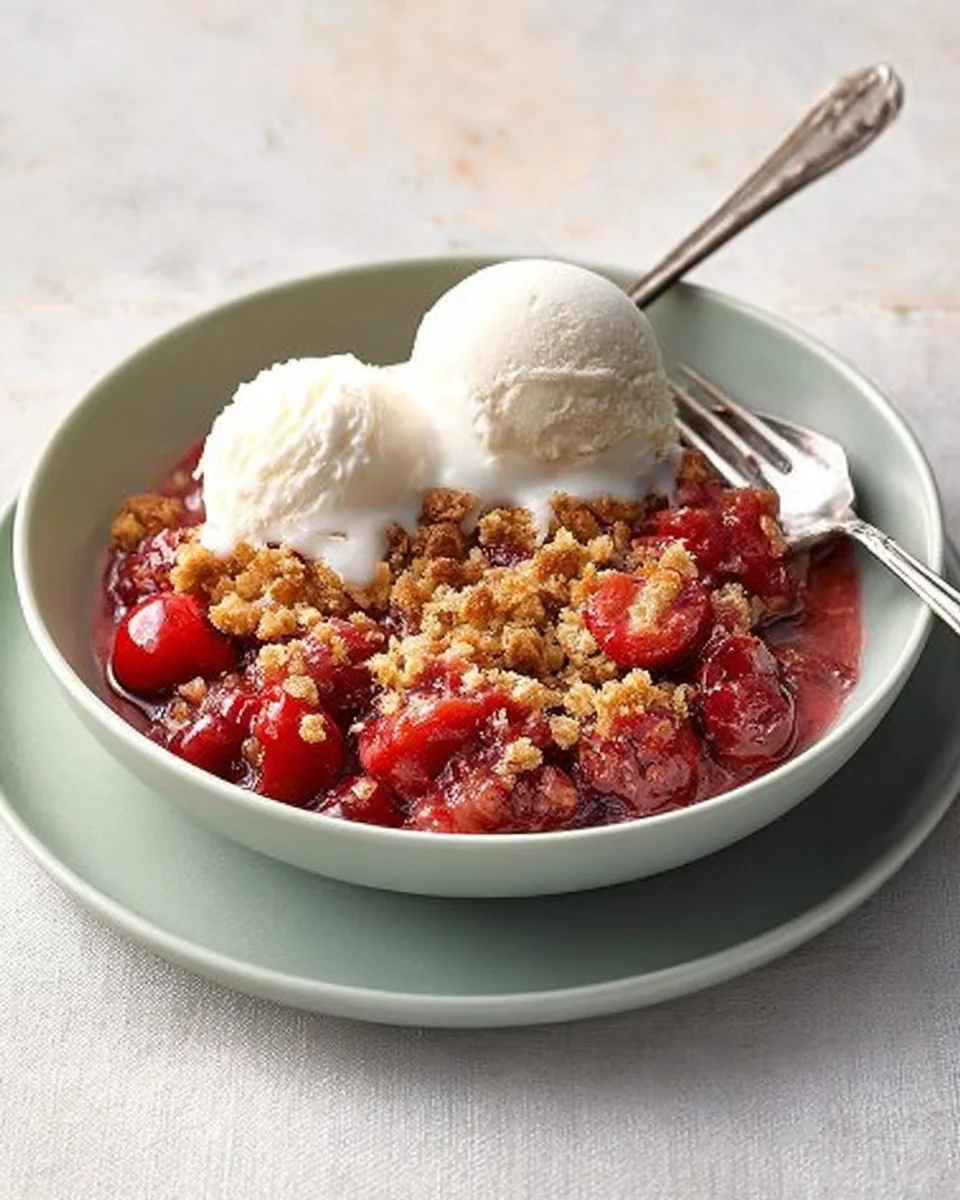 Cherry Crisp Recipe