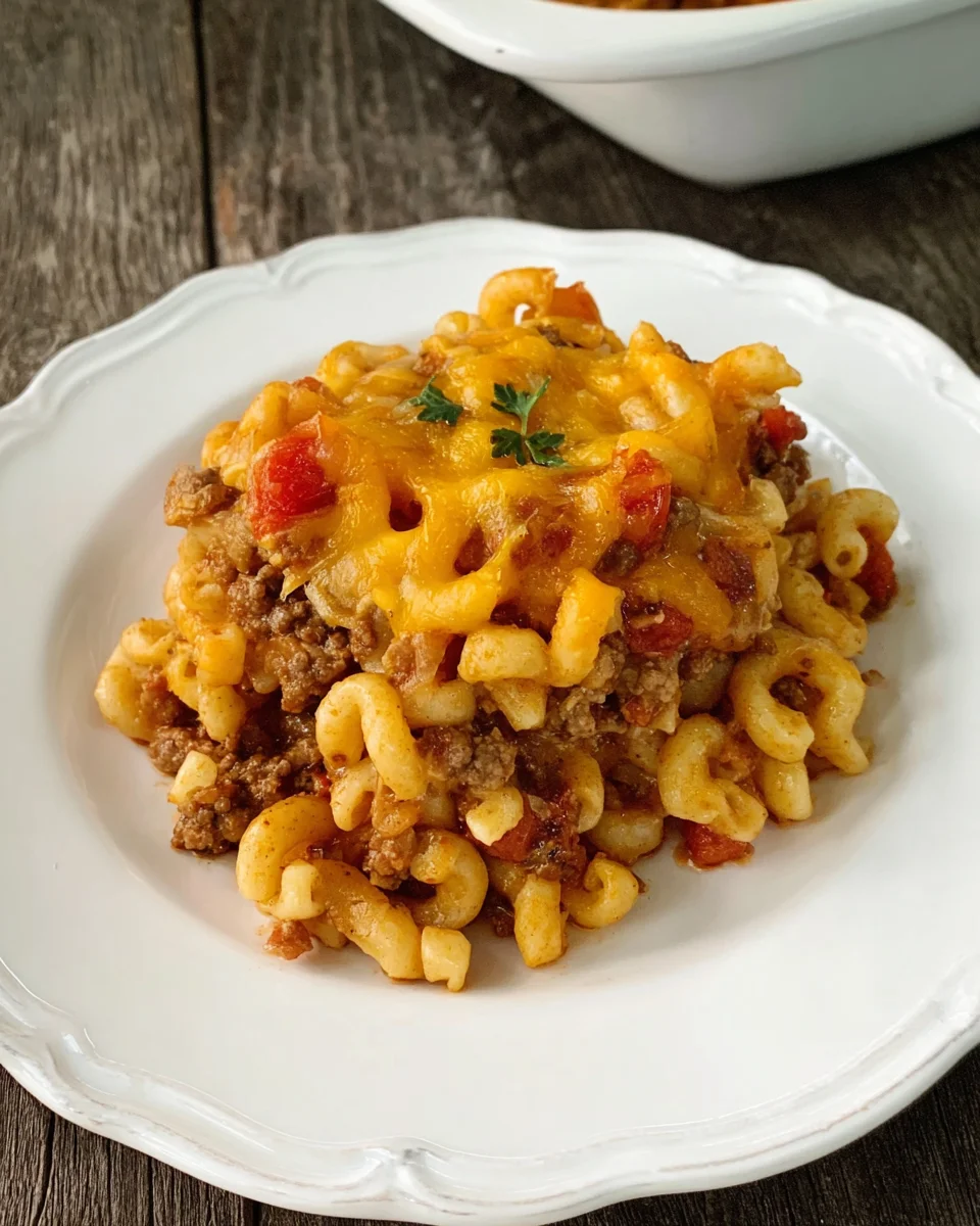 Chili Mac Casserole